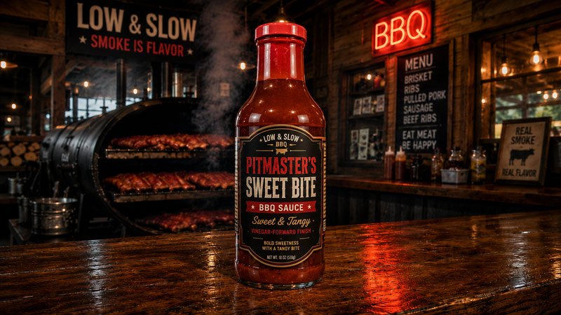 Pitmaster's Sweet Bite BBQ sauce